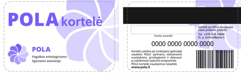 POLA kortelė